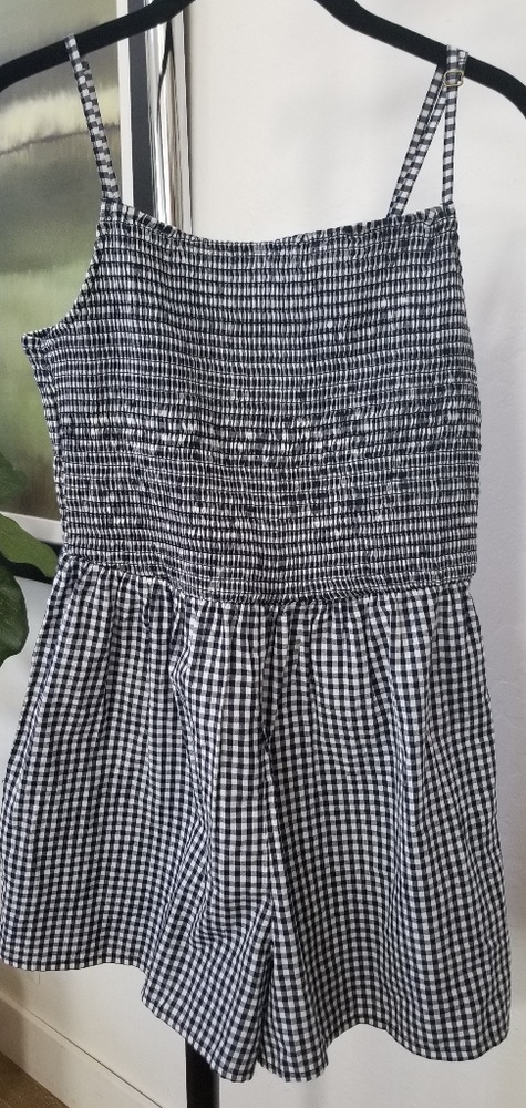 Gingham romper